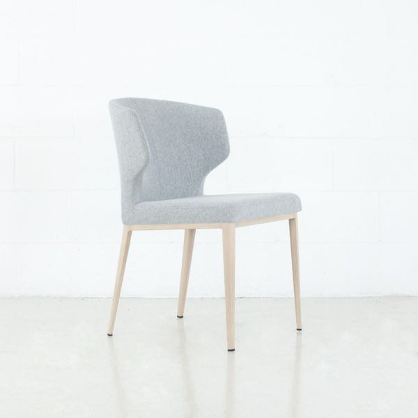 Cabo Fabric Natural Wood Imprint Base