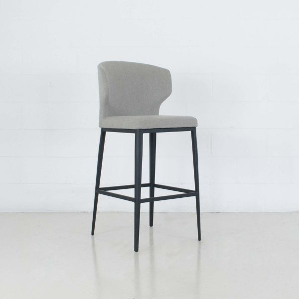 Cabo Fabric Metal Stool