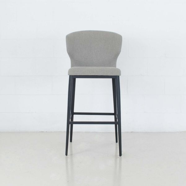 Cabo Fabric Metal Stool