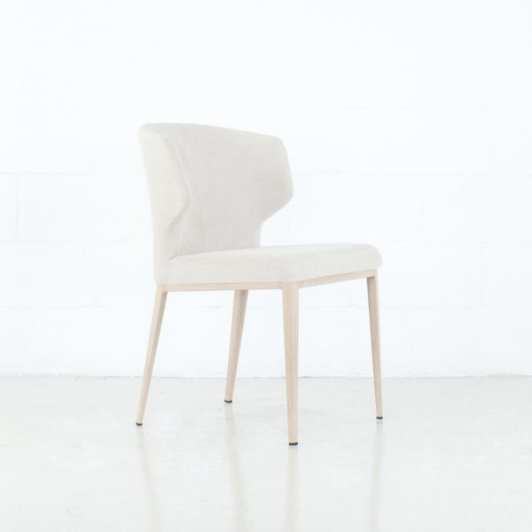 Cabo Fabric Natural Wood Imprint Base