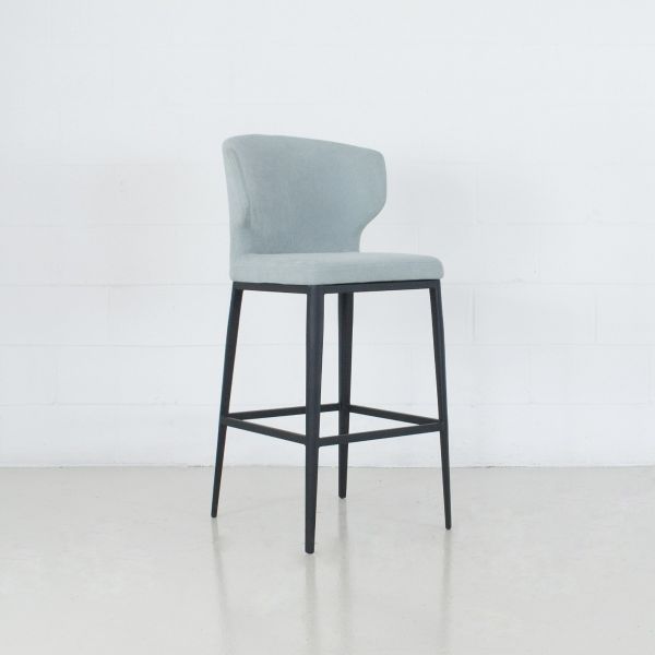 Cabo Fabric Metal Stool