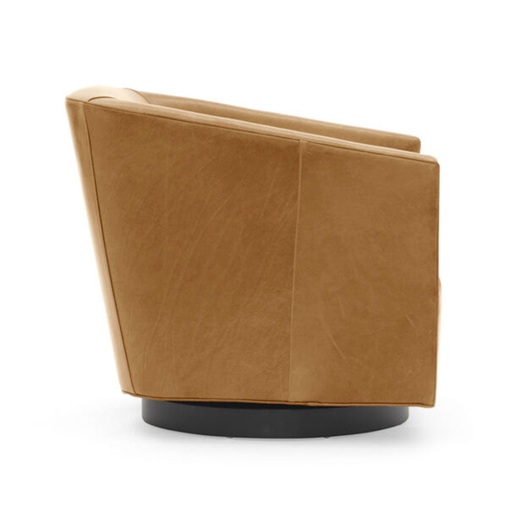 Cooper Studio Leather Swivel Chair