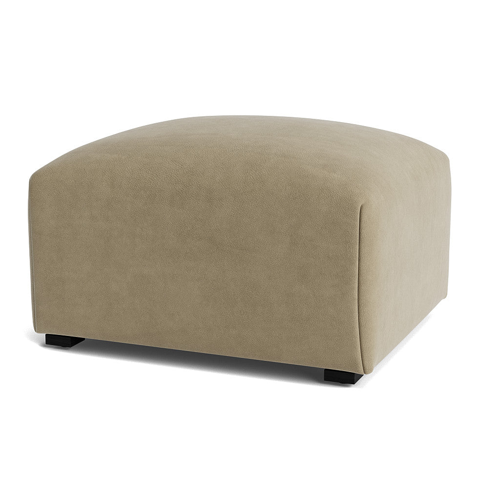 Townsend Leather Ottoman