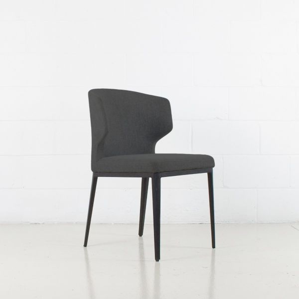 Cabo Fabric Metal Dining Chair