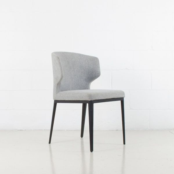 Cabo Fabric Metal Dining Chair