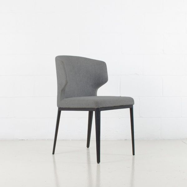 Cabo Fabric Metal Dining Chair