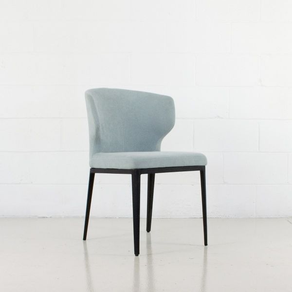 Cabo Fabric Metal Dining Chair