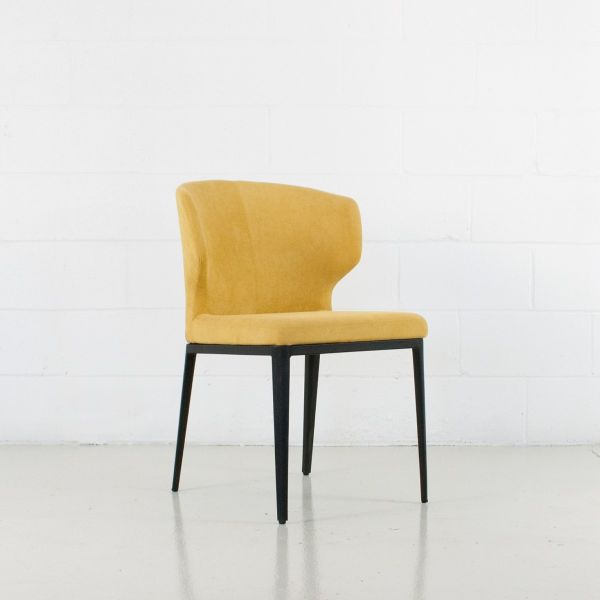 Cabo Fabric Metal Dining Chair