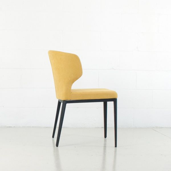 Cabo Fabric Metal Dining Chair