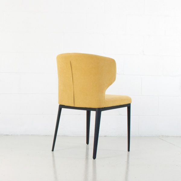 Cabo Fabric Metal Dining Chair