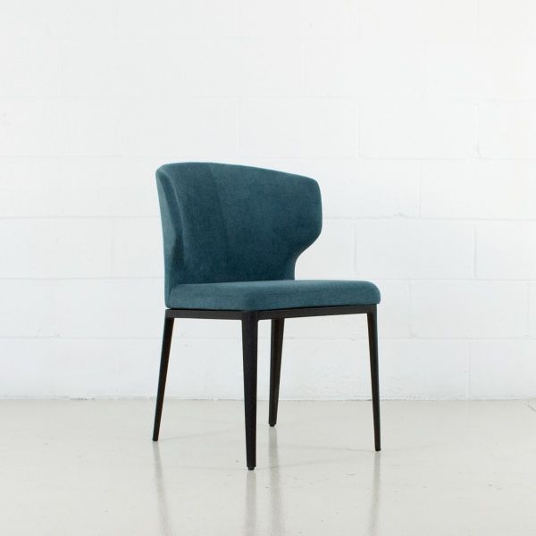 Cabo Fabric Metal Dining Chair